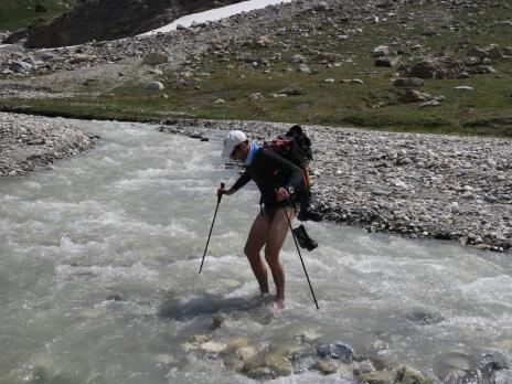 Bain de pied au retour