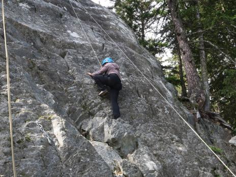 Escalade en famille