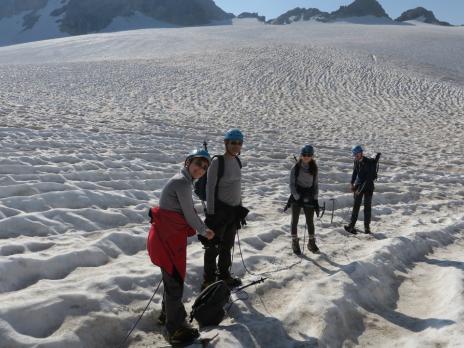 Randonnée glaciaire en Vanoise