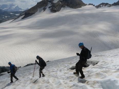 Randonnée glaciaire en Vanoise
