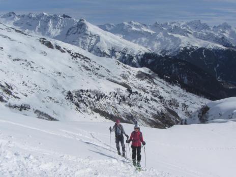Ski de randonnée dans le massif du Beaufortain - Bureau des guides des Arcs