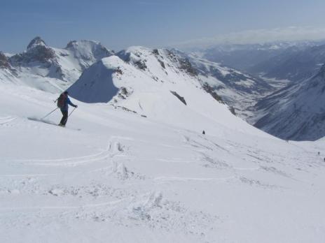 Ski de randonnée au départ de la Grave