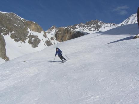 Ski de randonnée au départ de la Grave