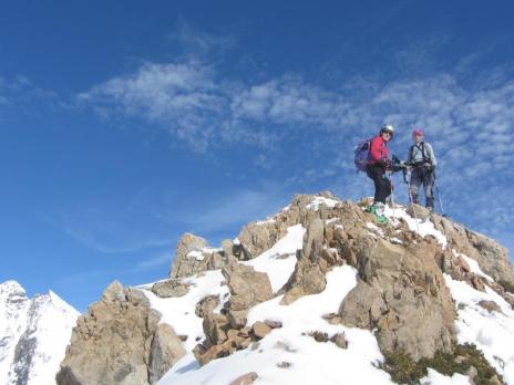 Ski de randonnée dans le massif du Beaufortain - Bureau des guides des Arcs