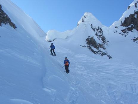 Ski hors piste rando à Tignes