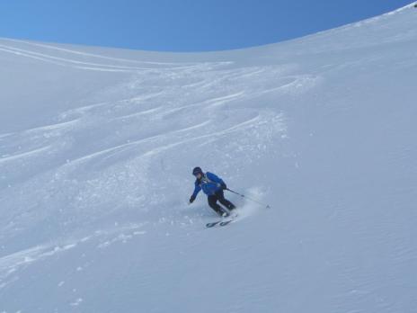 Ski hors piste rando à Tignes