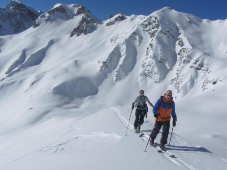 Ski hors piste rando à Tignes