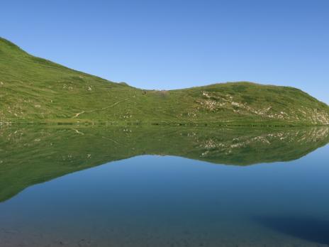 Le lac d'Amour sur l'approche
