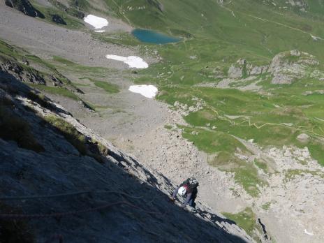 Escalade en face ouest