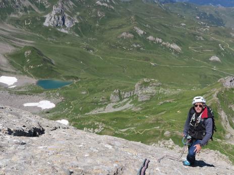 Escalade en face ouest