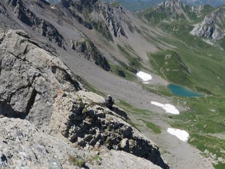 Escalade en face ouest