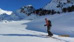 ski de randonnée en vanoise montée au refuge du Ruitor