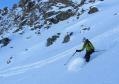 ski hors pistes Sainte Foy - face Nord de Folitte