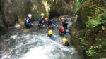 Canyonig avec les guides des Arcs