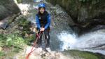 Canyoning descente en rappel - guides des Arcs
