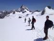 Randonnée glaciaire dans le massif du Mont Blanc
