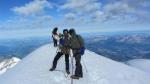 Sommet du Mont Blanc pour Gilles et Olivier