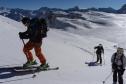 Montée au col du Montet.