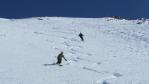 Ski de randonnée au départ de val d'Isère, descente par le glacier du Gros Caval