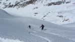 Ski de randonnée au départ de val d'Isère, descente par le glacier du Gros Caval