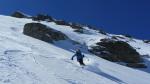 ski hors piste aux Arcs Combe des Lanchettes