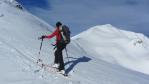 ski de randonnée dans le Beaufortain Combe Bénite