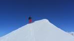 Ski de randonnée, le sommet de l'Homme Cairn
