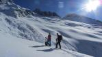 Ski de randonnée au Dôme des Glaciers