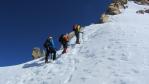 Traversée des arêtes des Cosmiques massif du Mont Blanc
