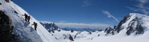 Traversée des arêtes des Cosmiques massif du Mont Blanc