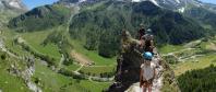 Via ferrata en famille