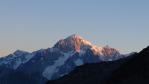 Vue sur la Mont Blanc en montant au Ruitor