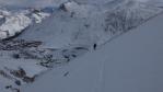 Ski de randonnée au dessus de Tignes
