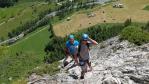 Via ferrata les Bettieres Peisey Nancroix