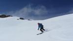 ski de randonnée Beaufortain descente de à la Pointe de Dzonfié