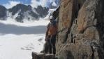 Escalade pointe Adolphe Rey - massif du Mont Blanc