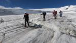 Sur le glacier du Dard