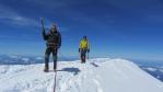 Ascension du Mont Blanc, le sommet