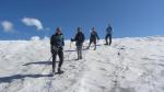Randonnée glaciaire en Vanoise le glacier de Rhêmes Golette.