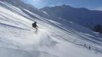 Hors piste au départ des Arcs