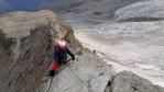 Sur la Via ferrata en montant