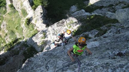 via ferrata les Arcs