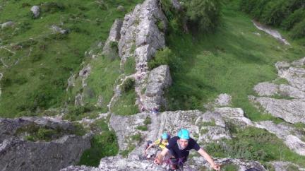 via ferrata les arcs