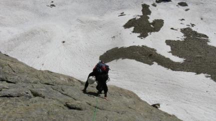 traversée de Bellaval, les premières longueurs