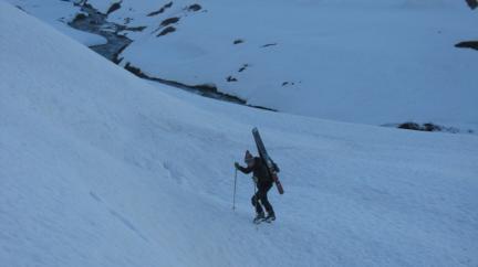 Randonnée à ski en Vanoise, le Miravidi