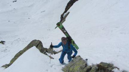 Ski de randonnée pointe de Cerdosse