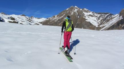 ski de randonnée dans le Beaufortain