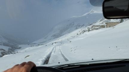 Belle chute de neige à 1800 m