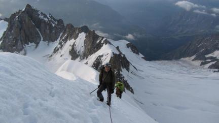 Mont Maudit arête Kuffner