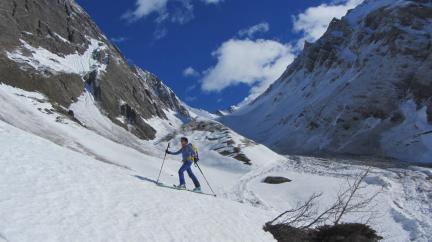 Ski de randonnée dans le Beaufortain - Col de Presset